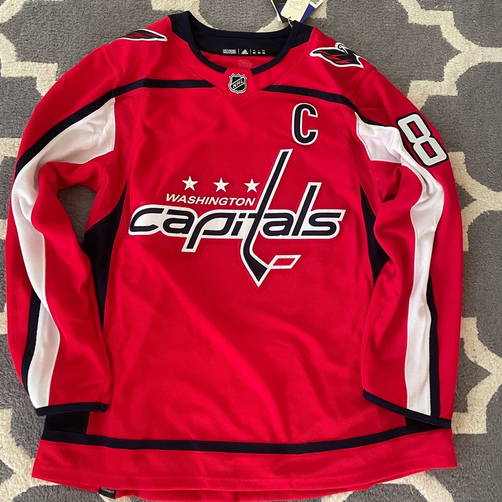 Washington Capitals Authentic Ovechkin Jersey by Adidas